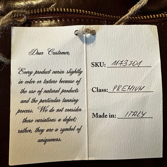 Brown Leather Backpack - Picture 4 of 7